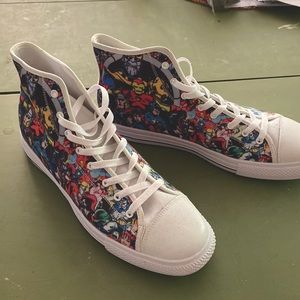 Marvel Converse Style Sneakers
